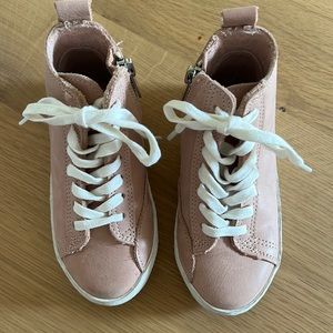 Blush Kids High Top Sneakers 7 by Piper Finn